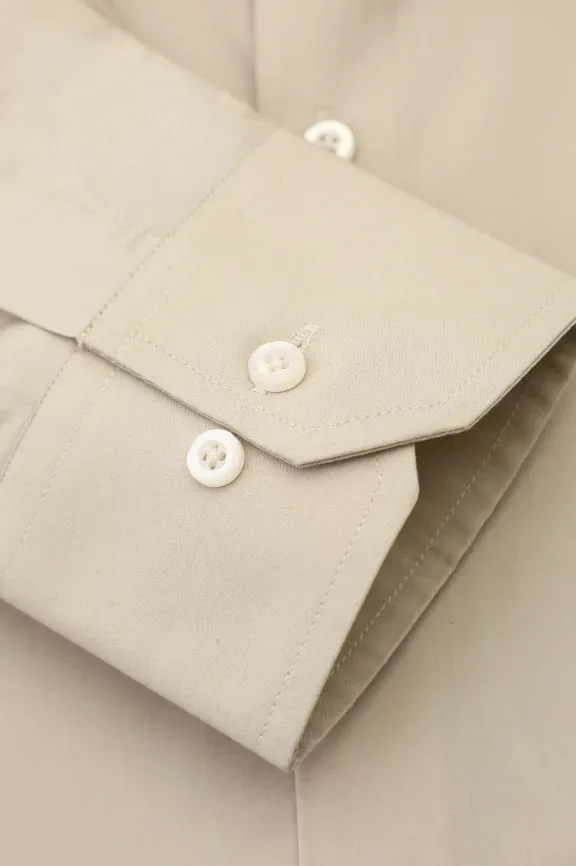 Fawn Plain Formal Shirt