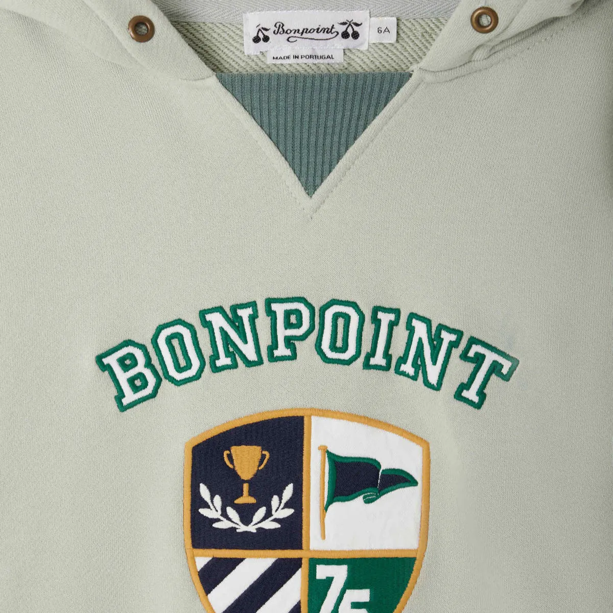 Felix embroidered sweatshirt with hood