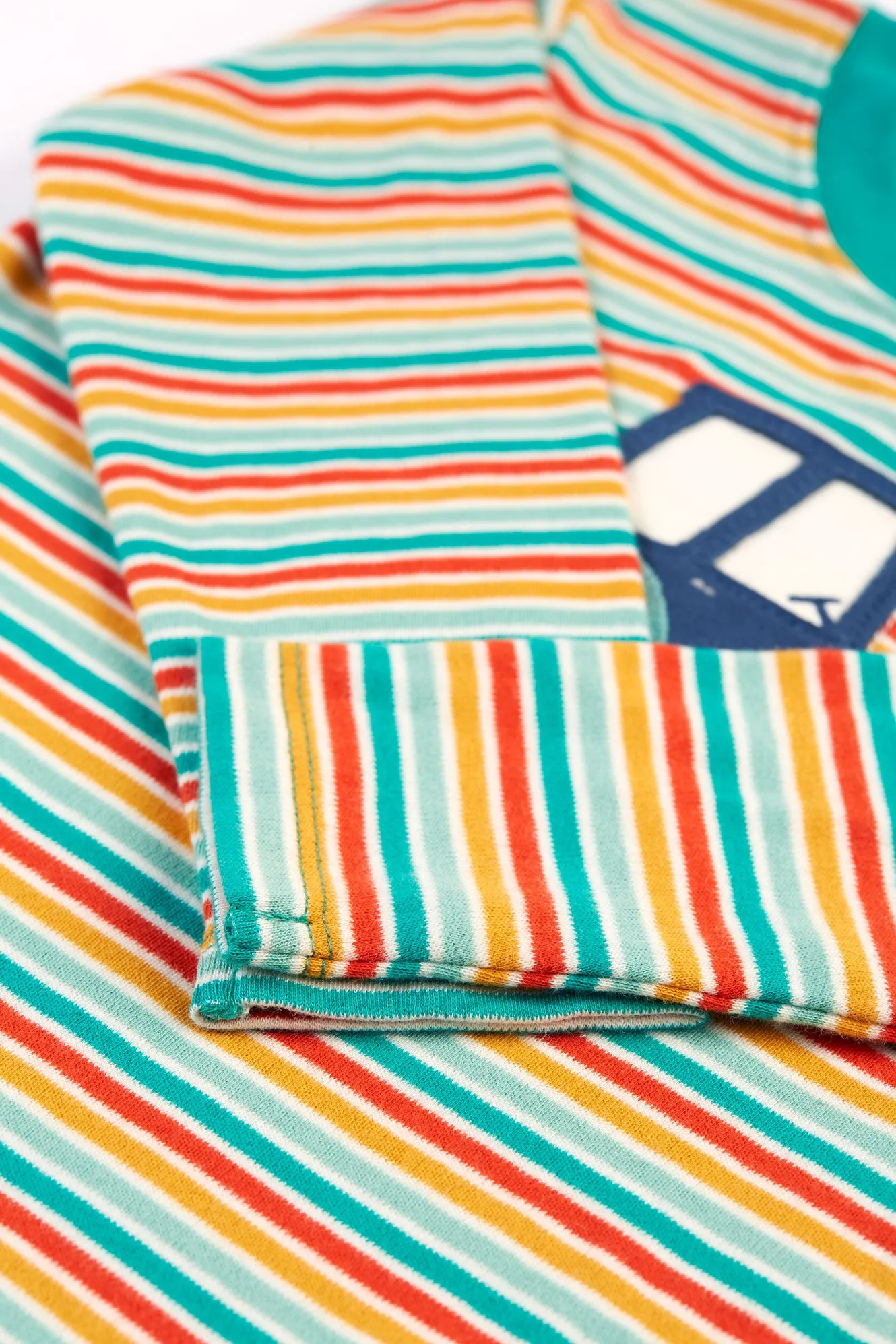 Frugi Baby Boy Orion Applique Top