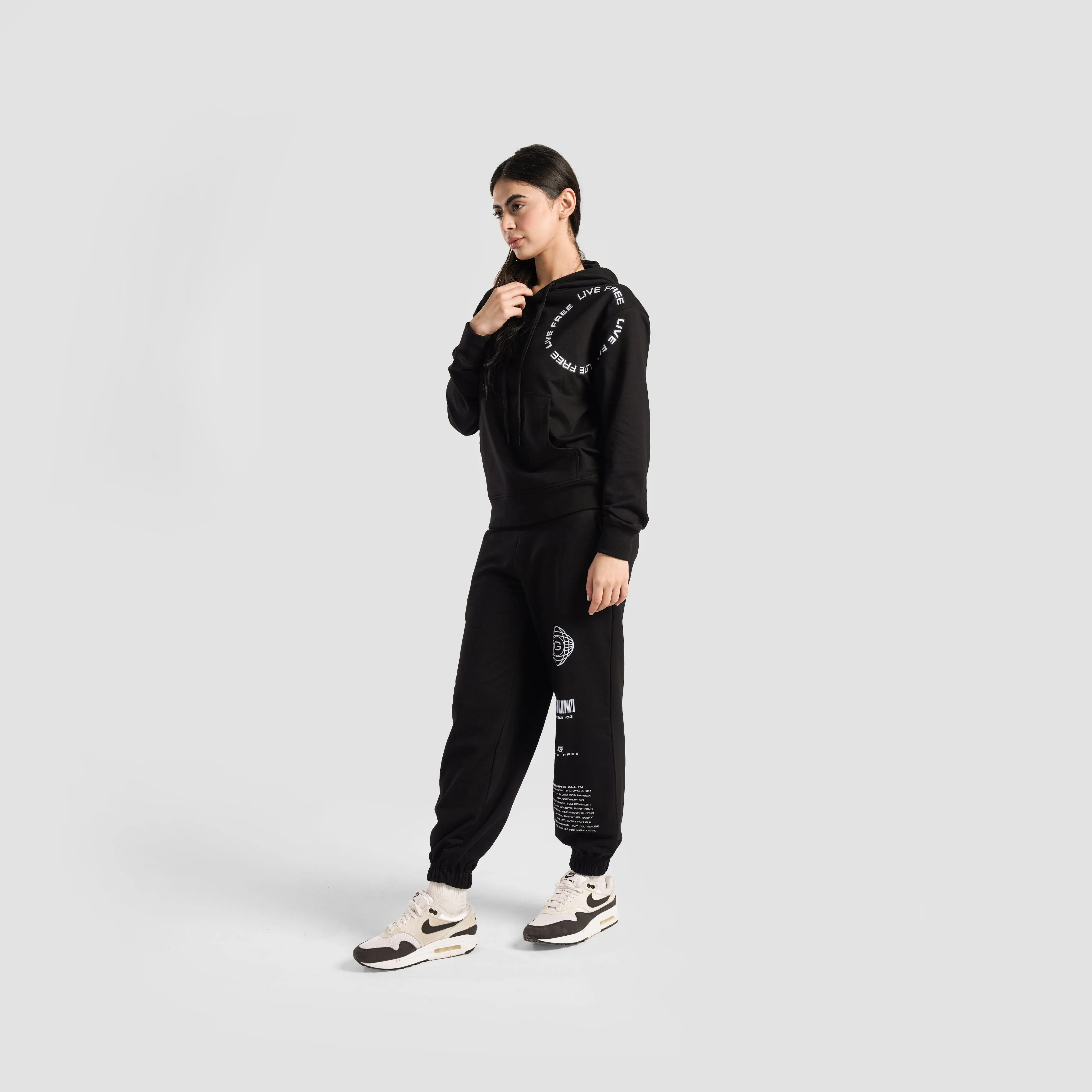 GAI Pulse Oversized Joggers (Black)