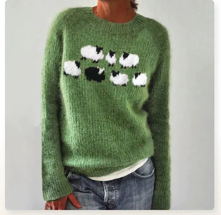 GIANNA™ | AUTUMN RETRO SWEATER