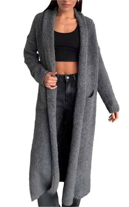 Giovanna – Vibrant Women’s Fleece Cardigan