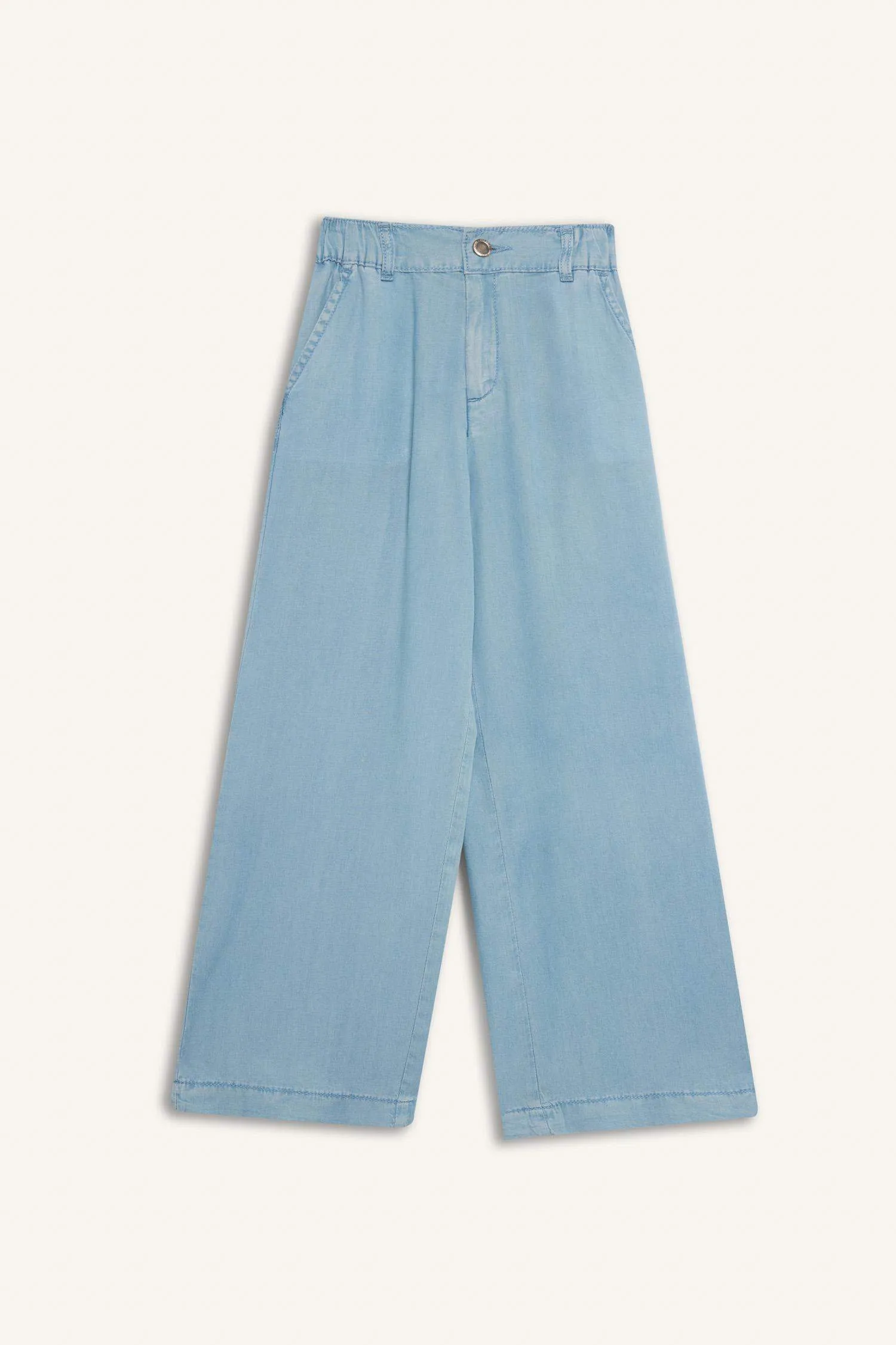 Girls Wide Legs Jean Pants