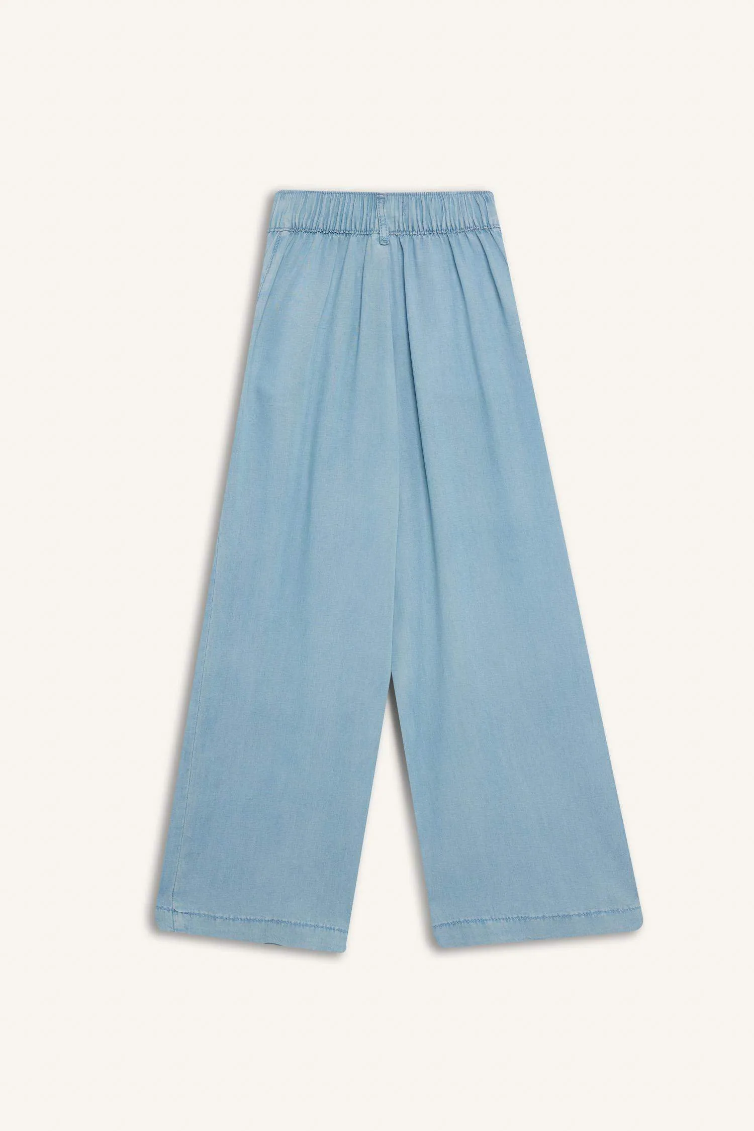 Girls Wide Legs Jean Pants