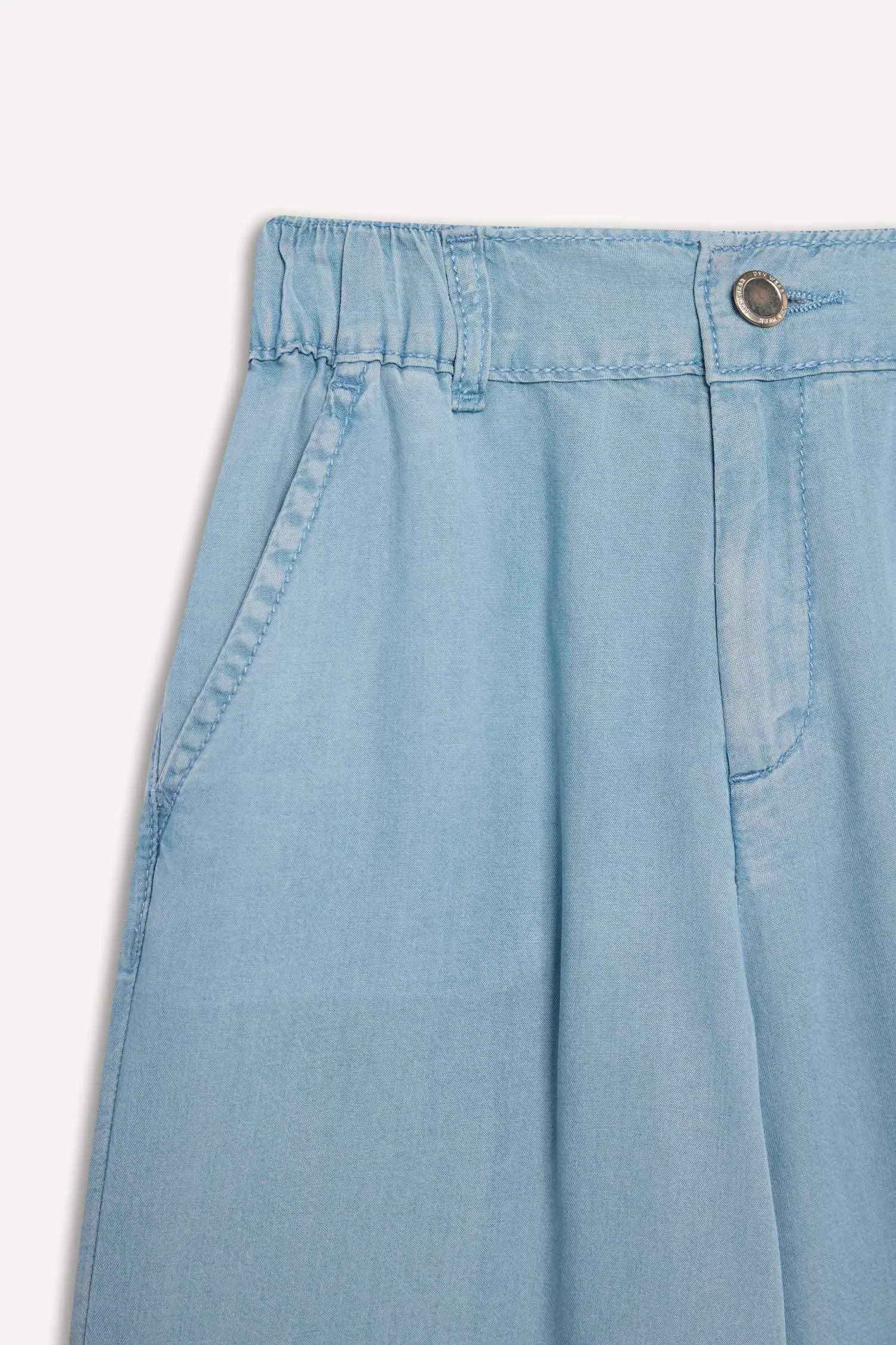 Girls Wide Legs Jean Pants