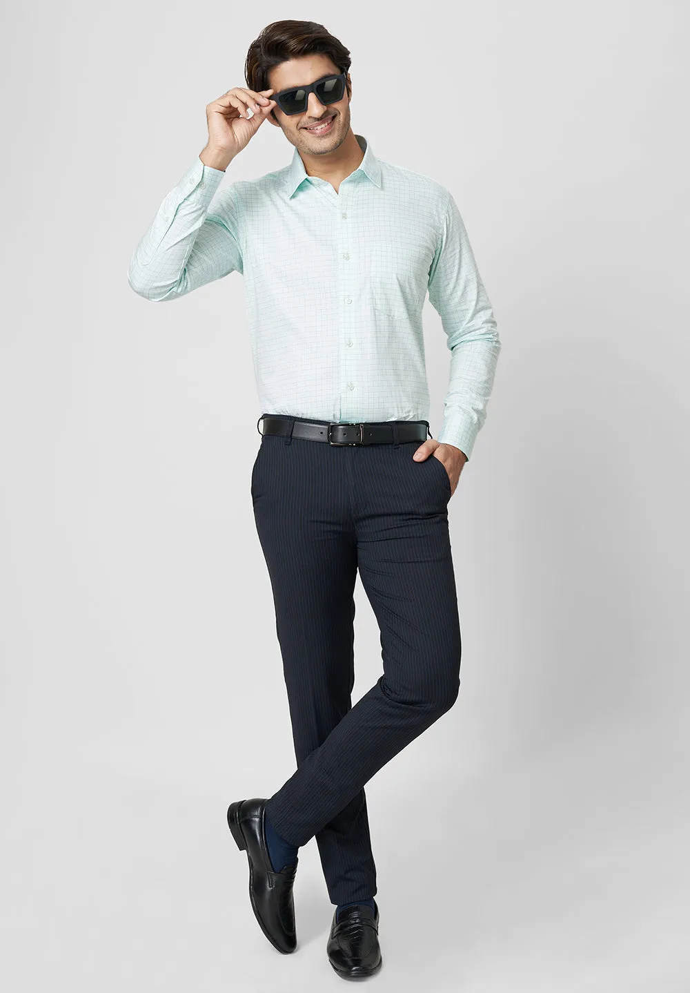 Giza Pure Cotton Formal-Regular Fit Shirt - 39091