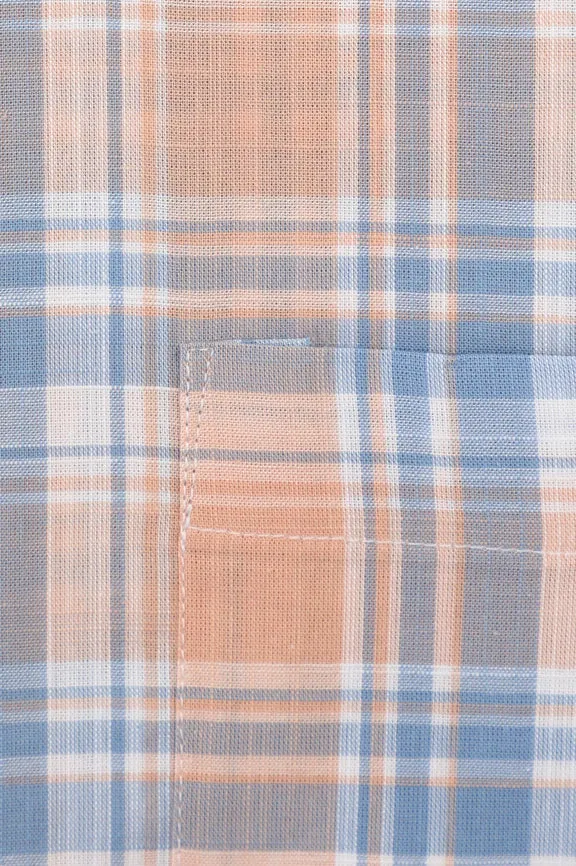 Glen Plaid Check Formal Shirt (Half Sleeves)