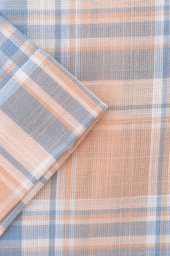 Glen Plaid Check Formal Shirt (Half Sleeves)