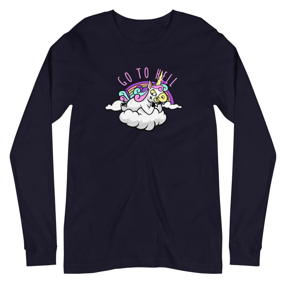 Go to hell Unisex Long Sleeve Tee