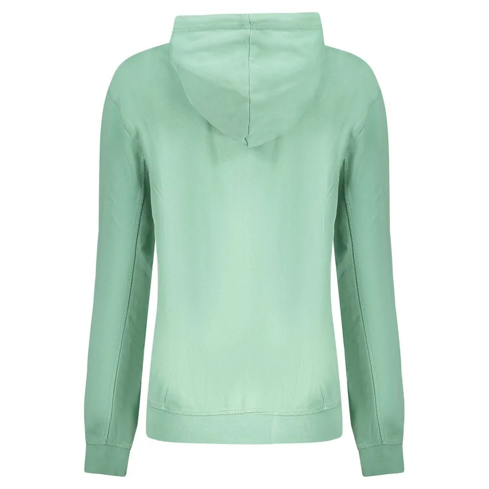 Green Cotton Women Sweater