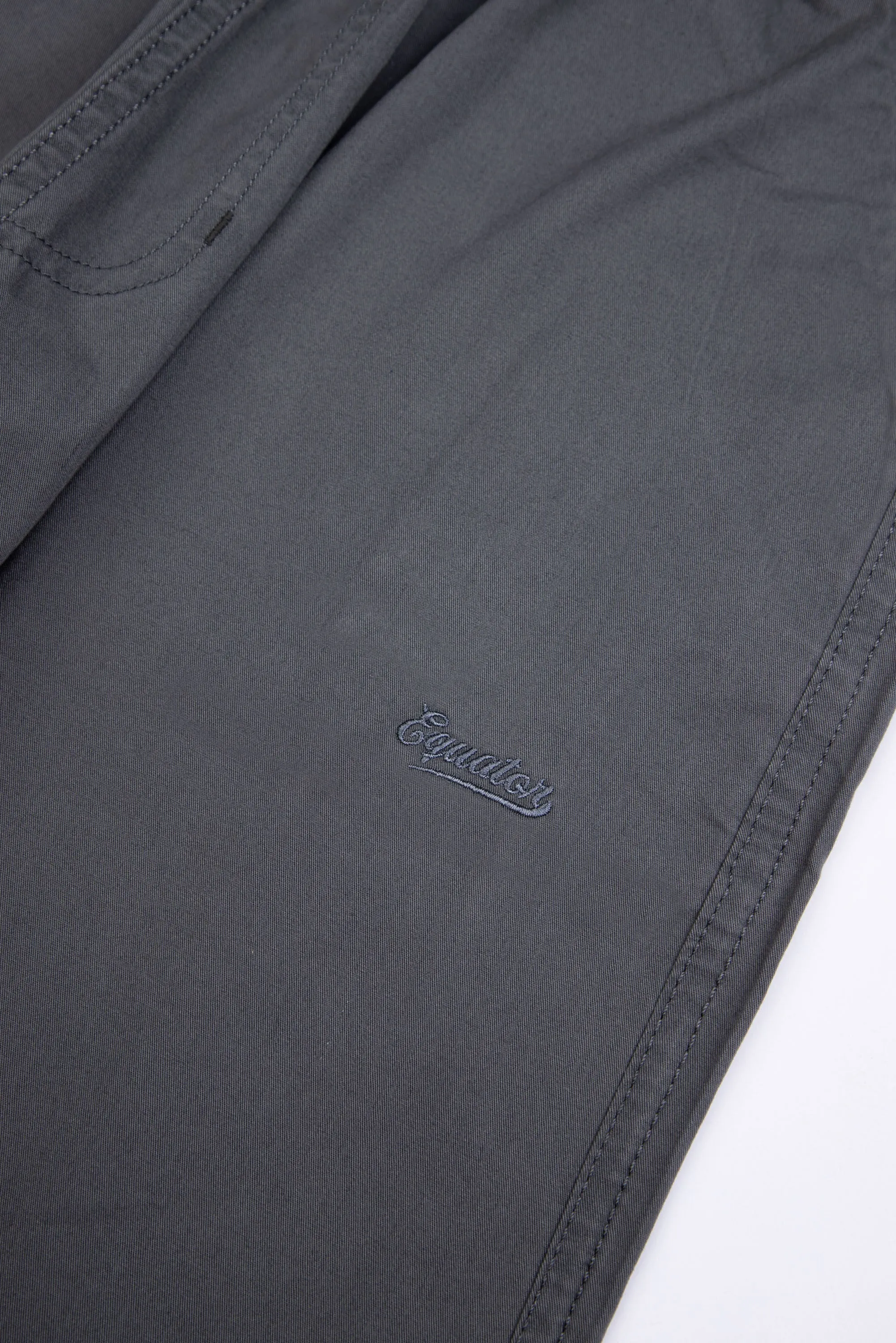 Grey Cotton Trouser