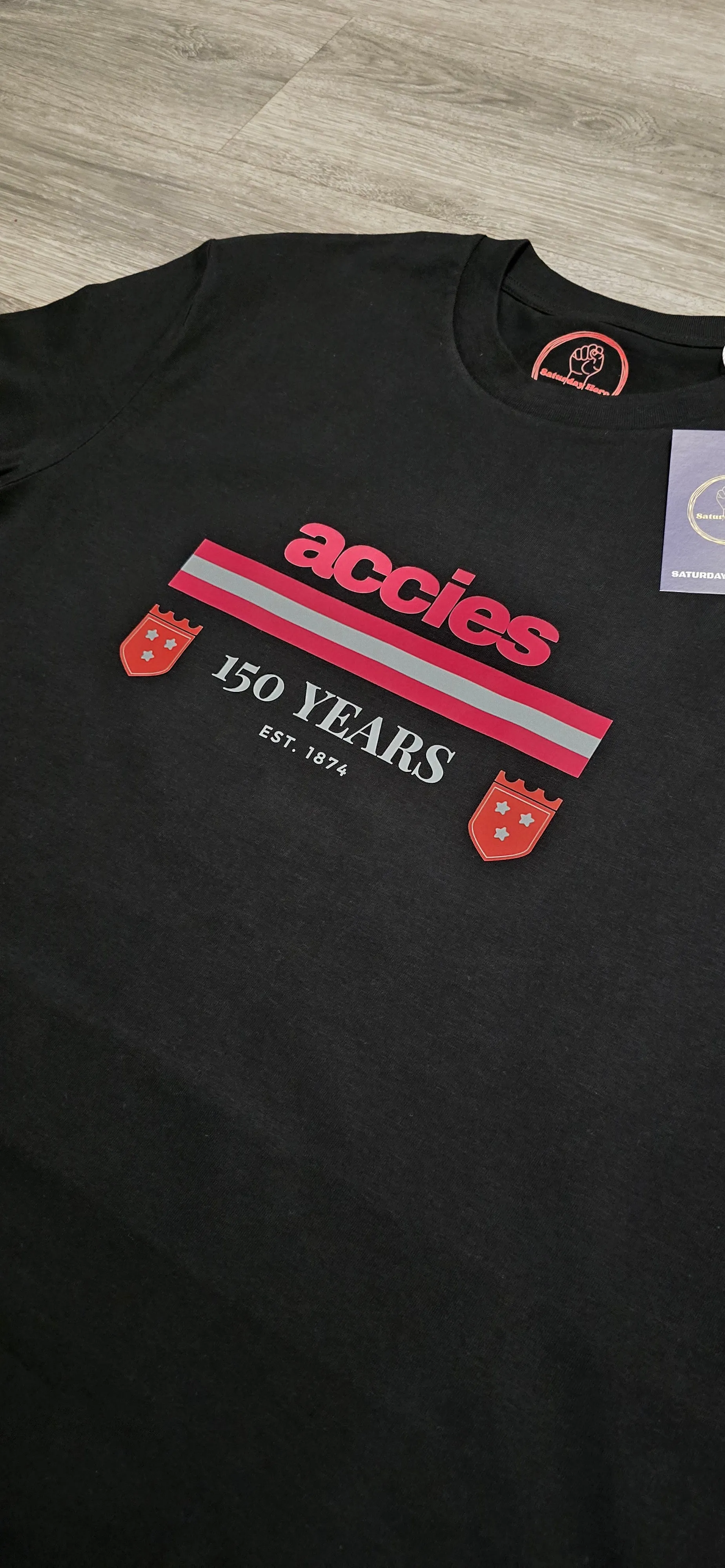Hamilton Accies 150th Anniversary T-Shirt