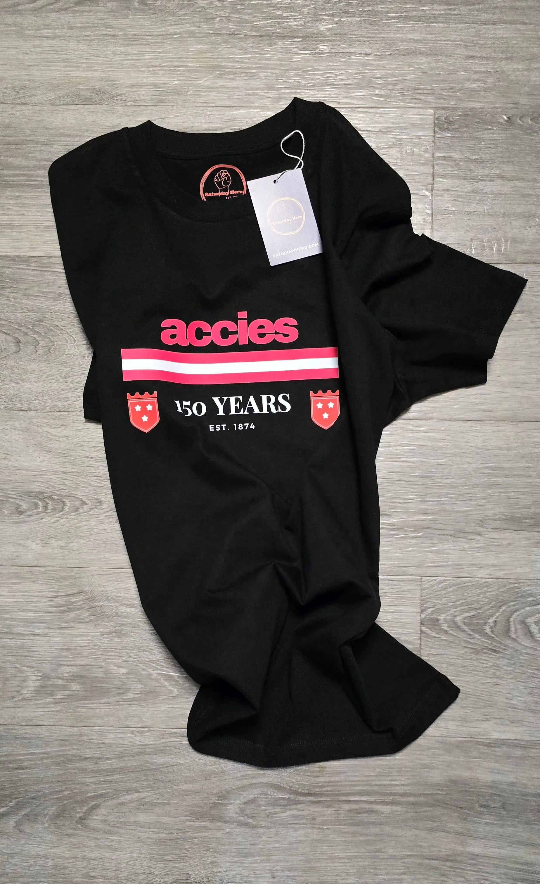 Hamilton Accies 150th Anniversary T-Shirt