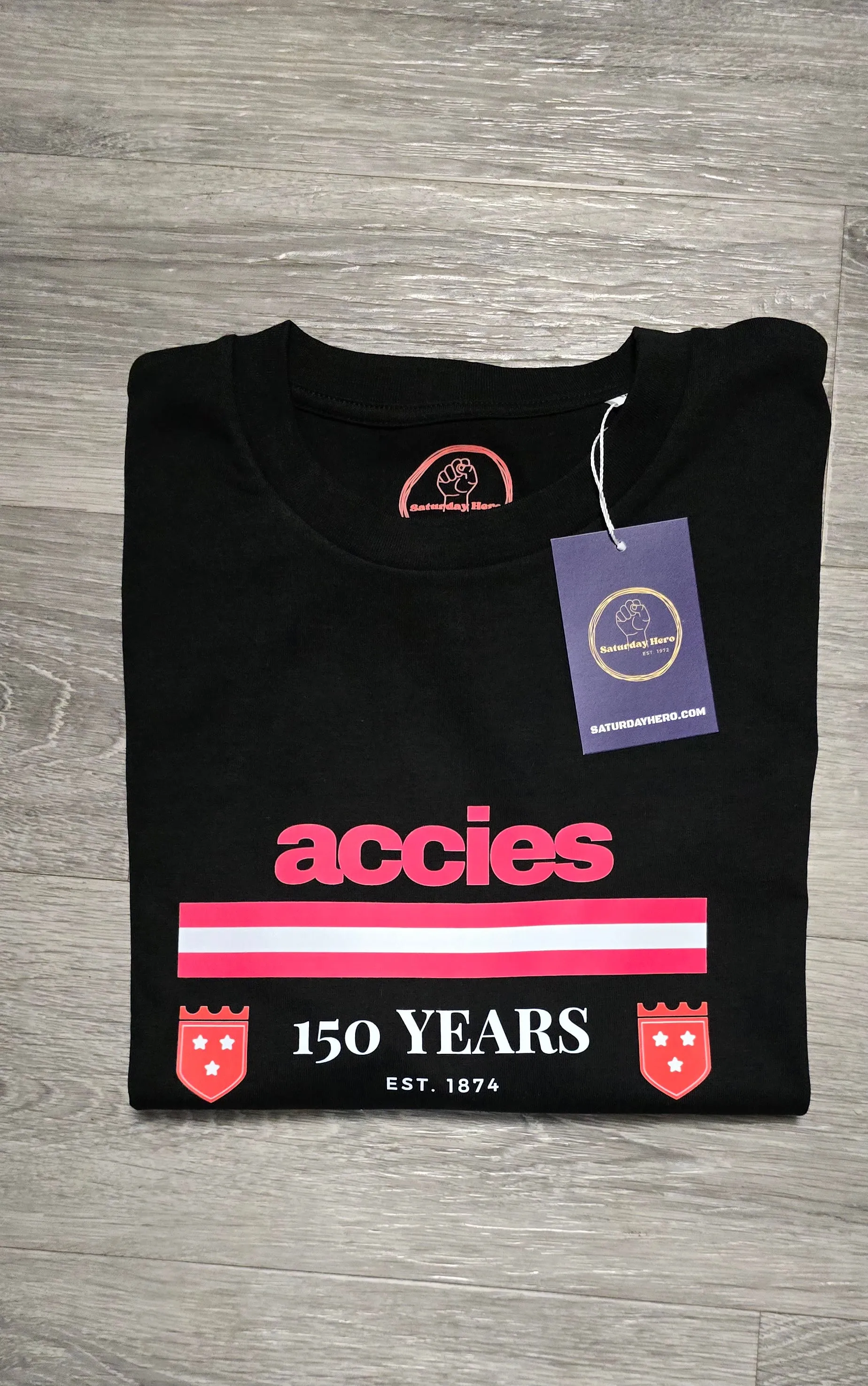 Hamilton Accies 150th Anniversary T-Shirt