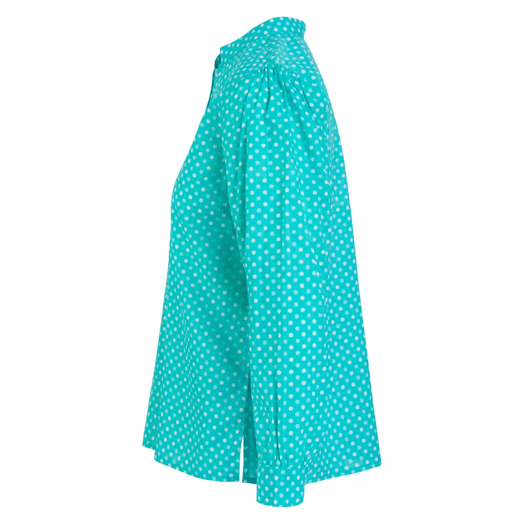 Heather Button Through Blouse