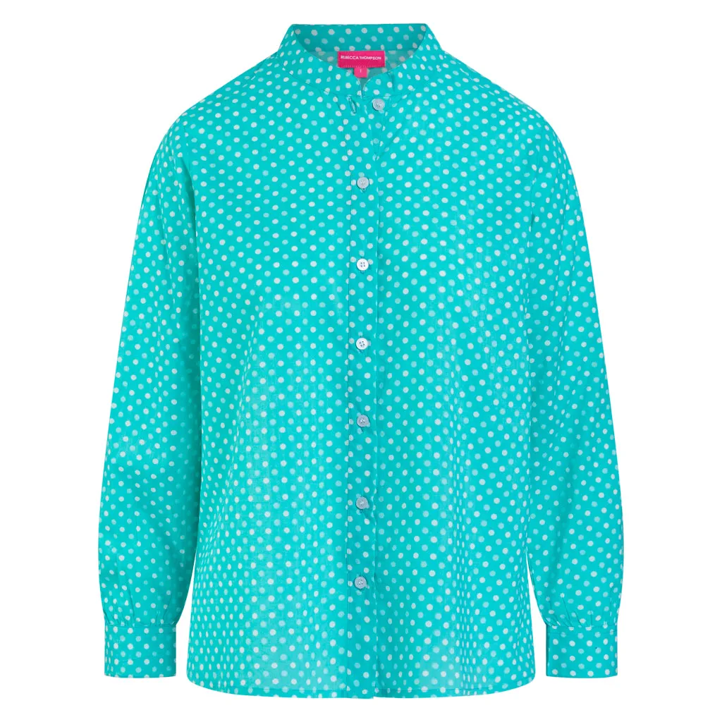 Heather Button Through Blouse