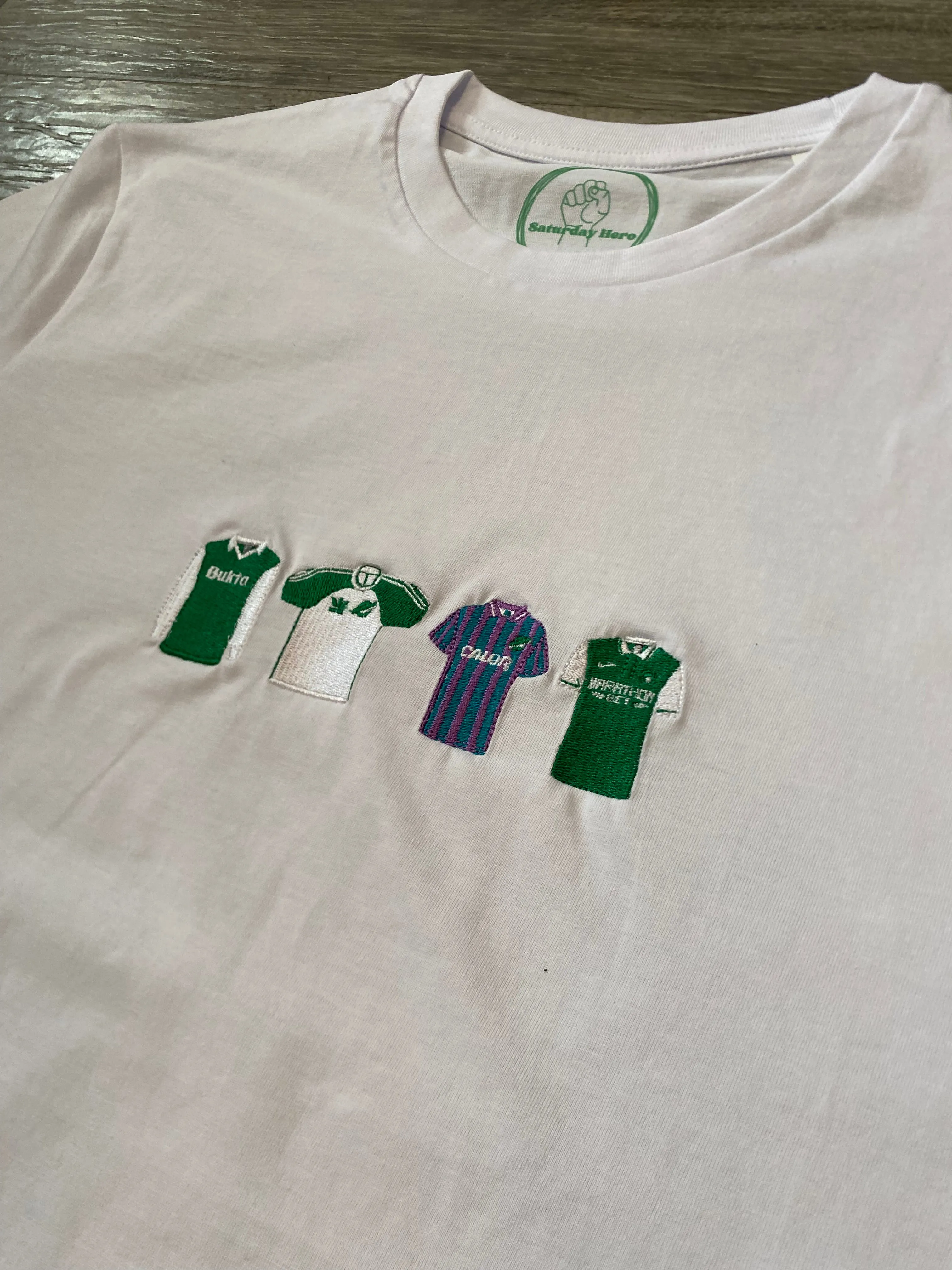 Hibs Retro Strips T-Shirt