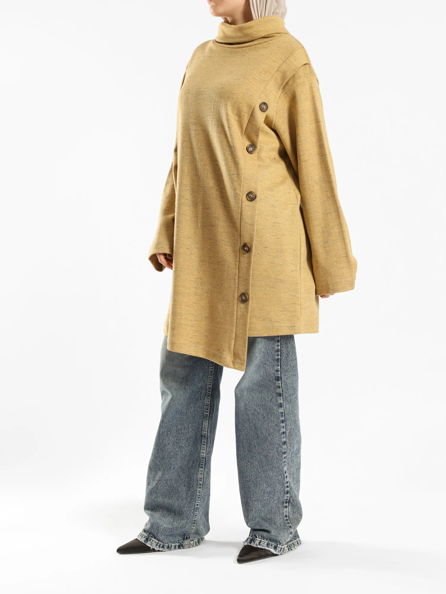 High Collar Sweater