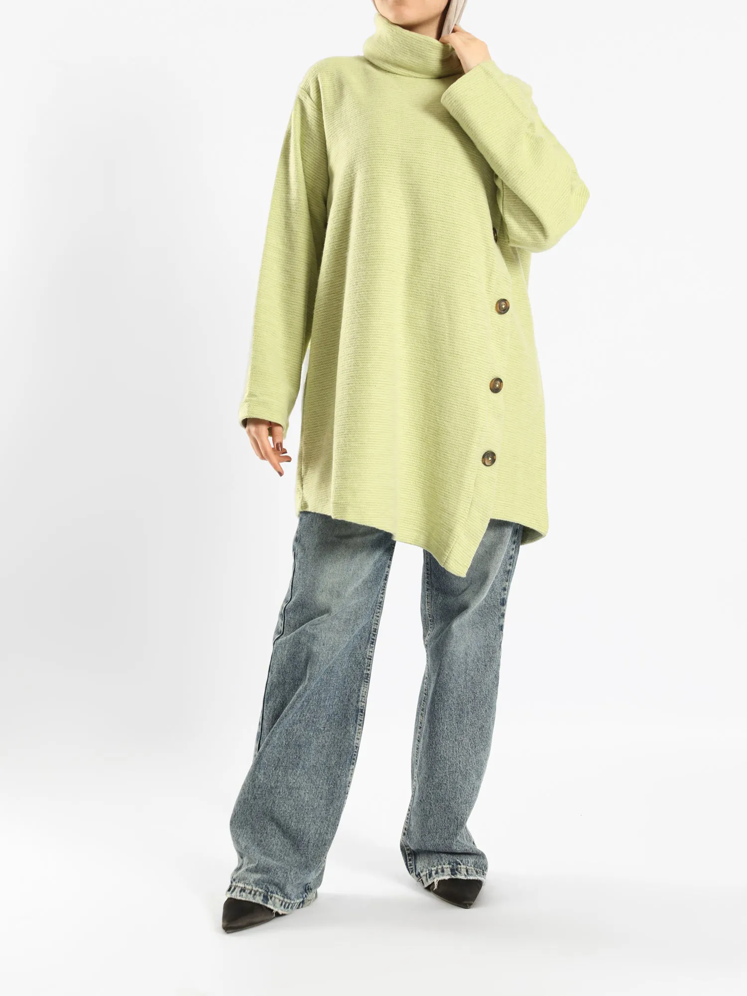 High Collar Sweater