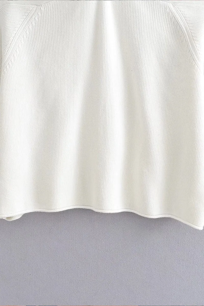 HWS1112 Crossroads Cutout Sweater