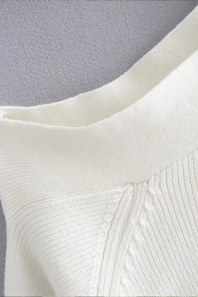 HWS1112 Crossroads Cutout Sweater