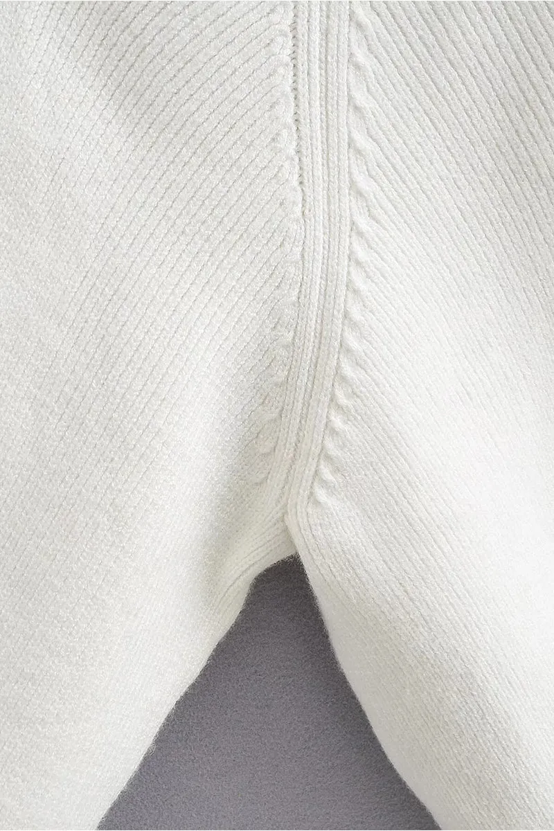 HWS1112 Crossroads Cutout Sweater