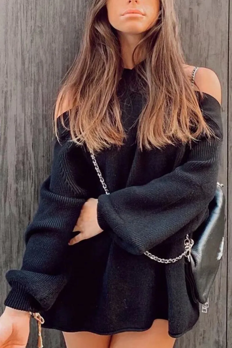 HWS1112 Crossroads Cutout Sweater
