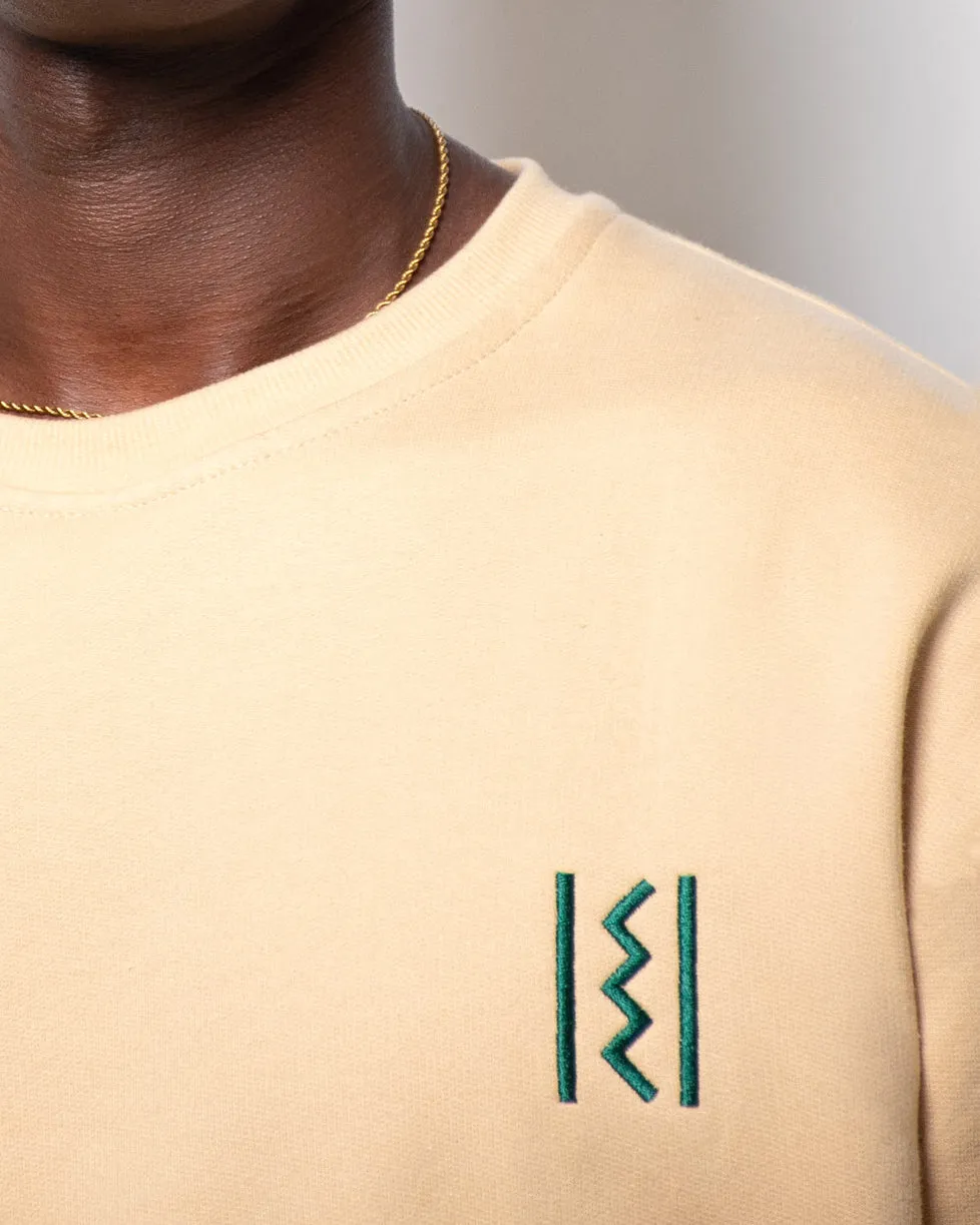 Icon Beige Crewneck