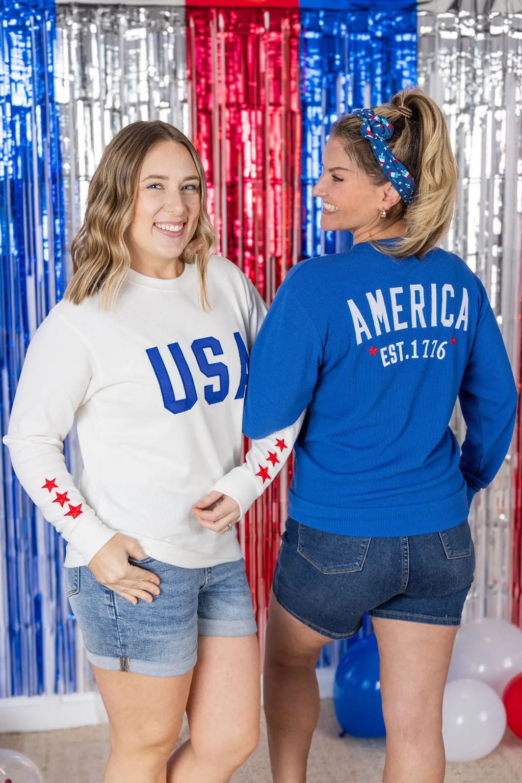 IN PRODUCTION America Pullover - Blue