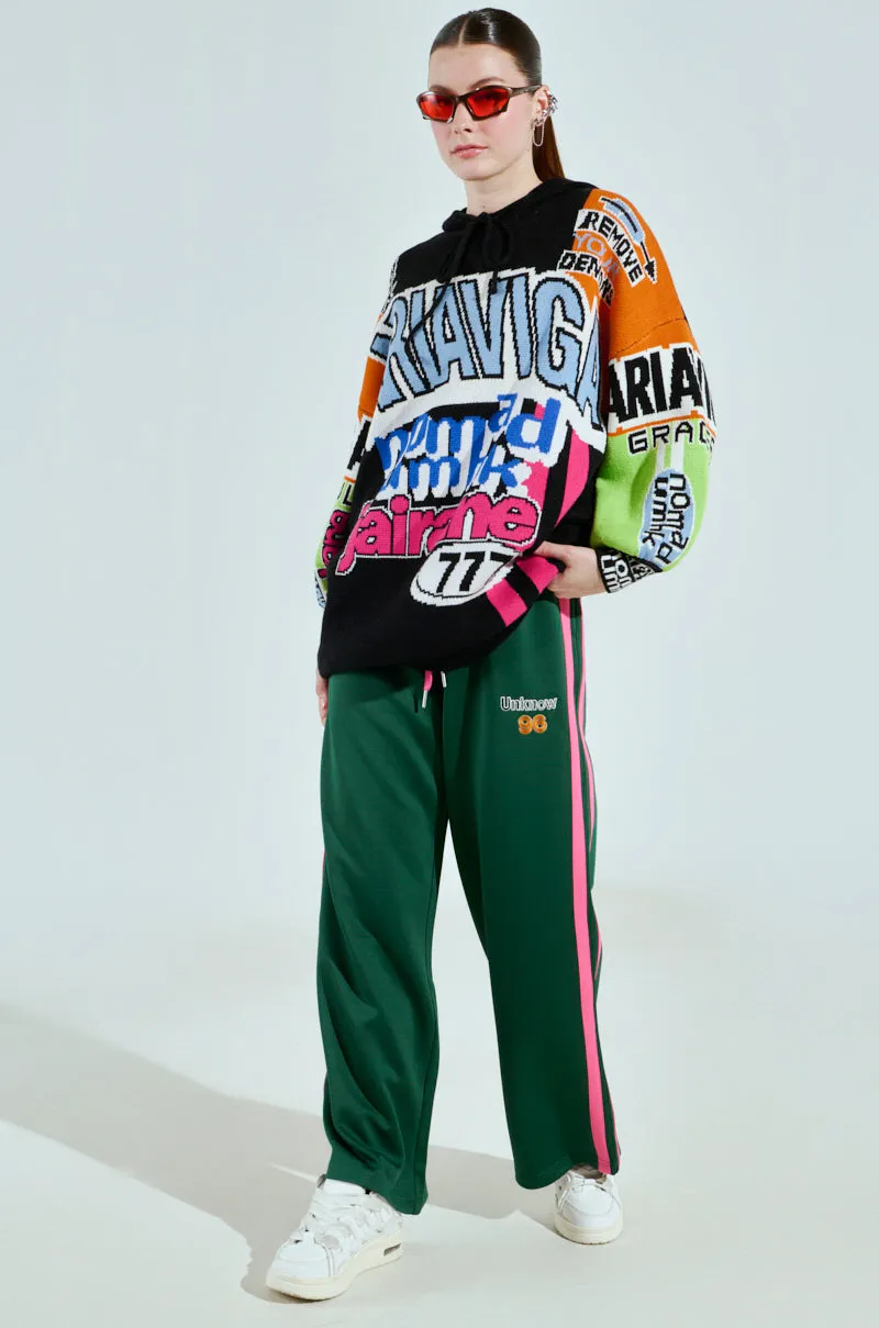 JOYRIDE GRAPHIC HOODED SWEATER