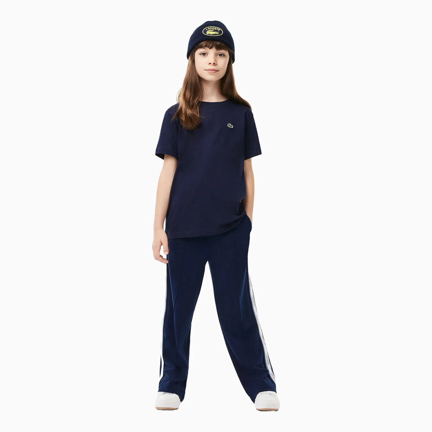 Kid's Crew Neck Cotton Jersey T-shirt