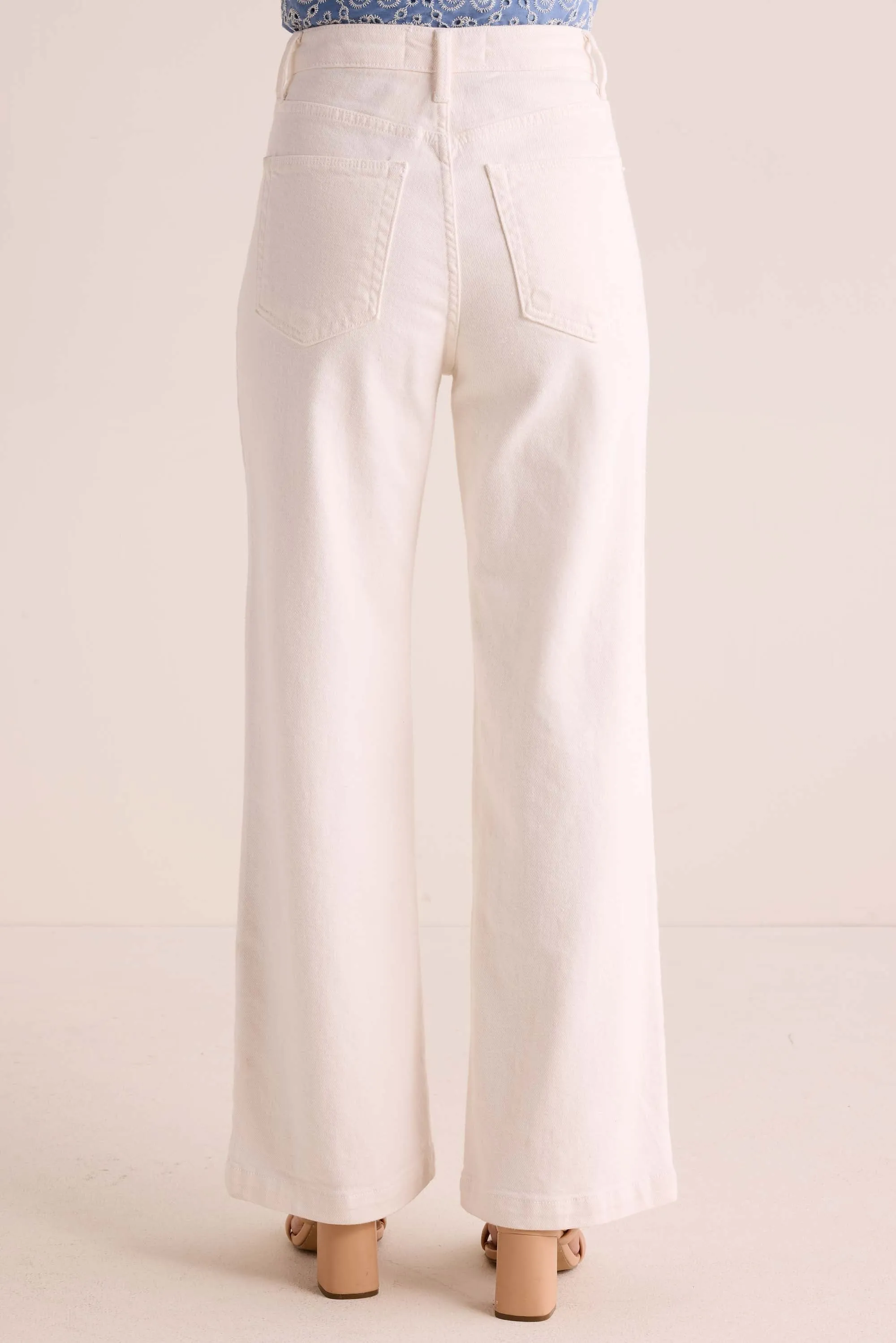 Kimberly Jeans- Ecru