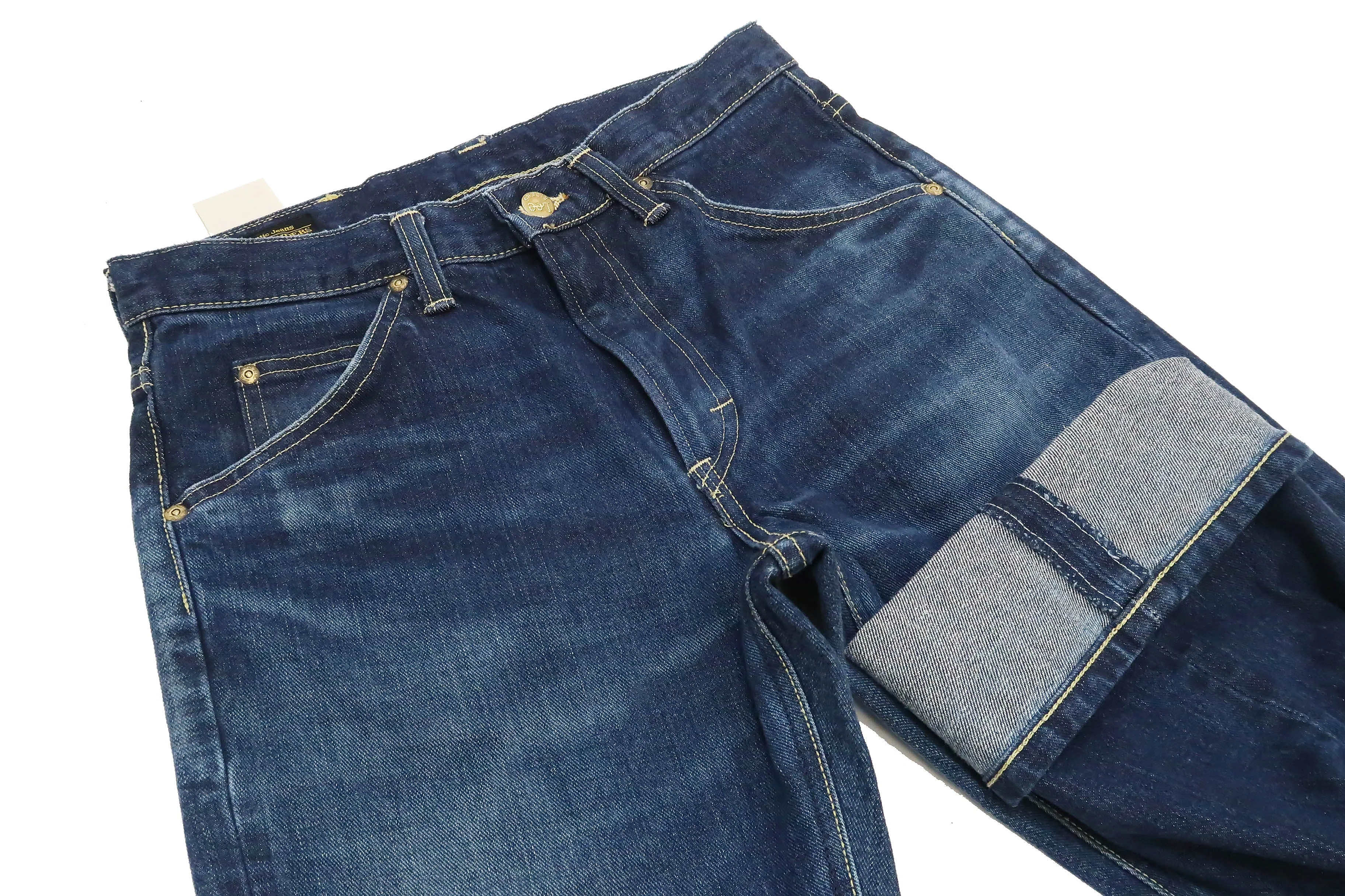 Lee Bootcut Jeans 102 LM8102 Men's Regular Fit Boot Cut Jean LM8102-526 Non-stretch Pre-Faded Blue Indigo Denim
