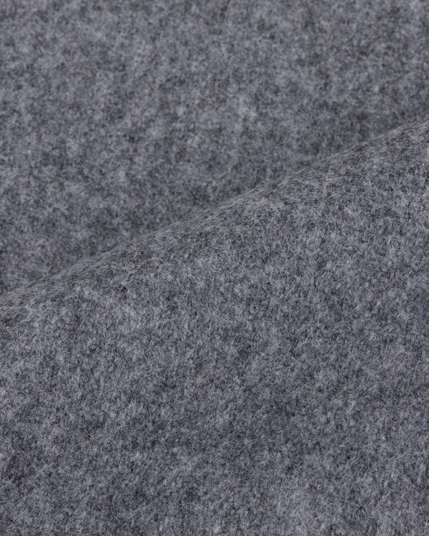 Light Grey Single Pleat Flannel Trousers