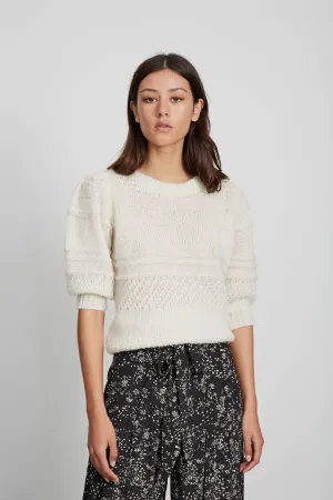 Little Lies Ava Knitted Top (Cream)