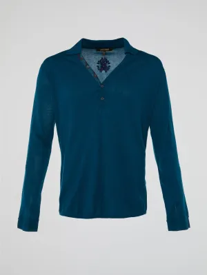 Logo Embroidered Polo Shirt