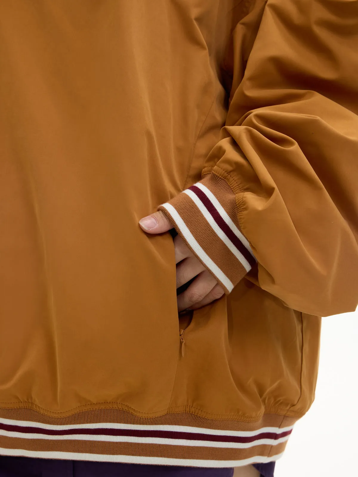 LOGO Embroidered Retro Sports Sweater
