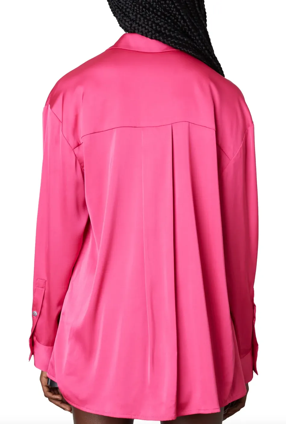 Long Sleeve Collared Button Down Top