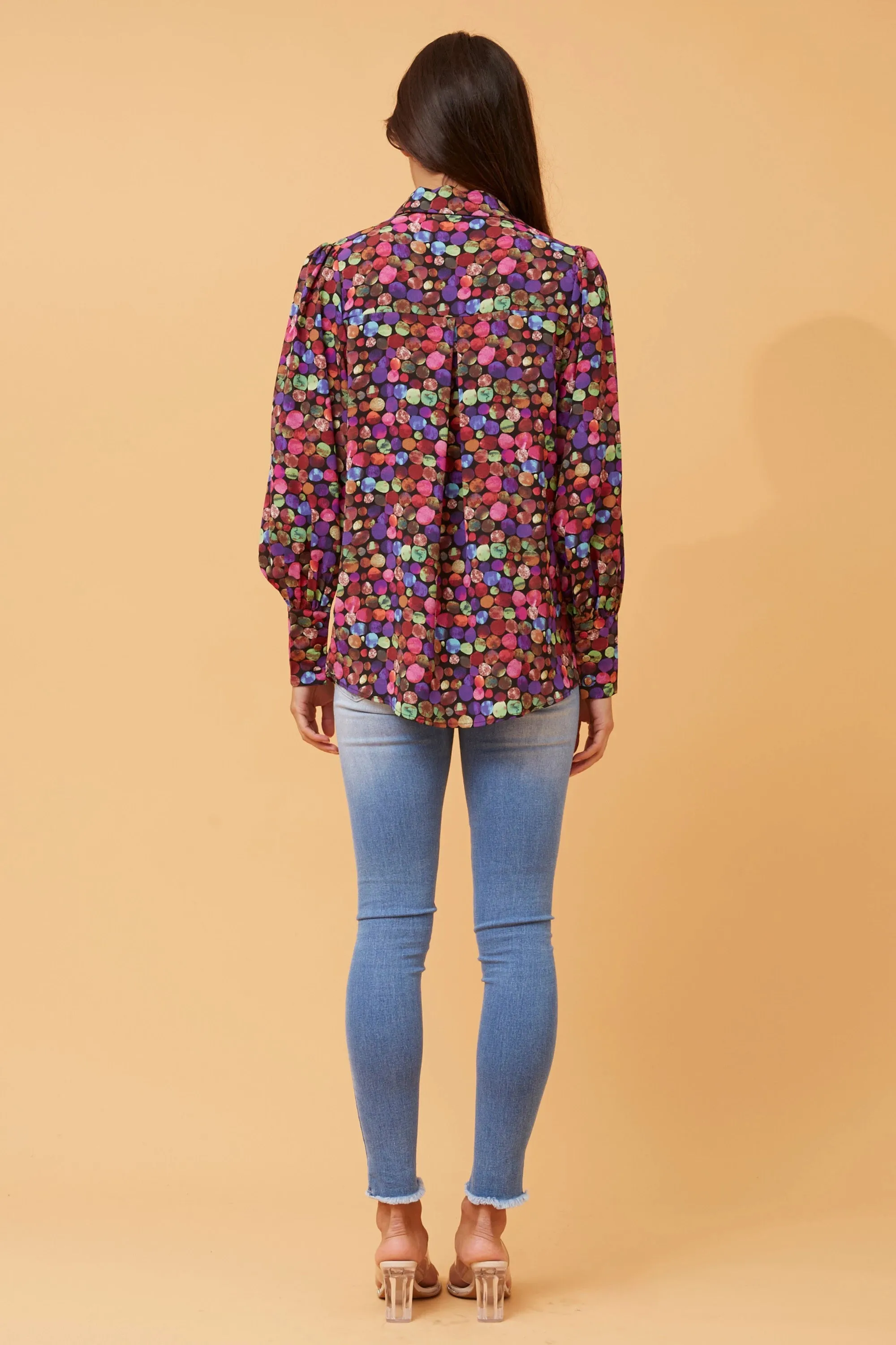 Long Sleeve Printed Shirt (T732549)