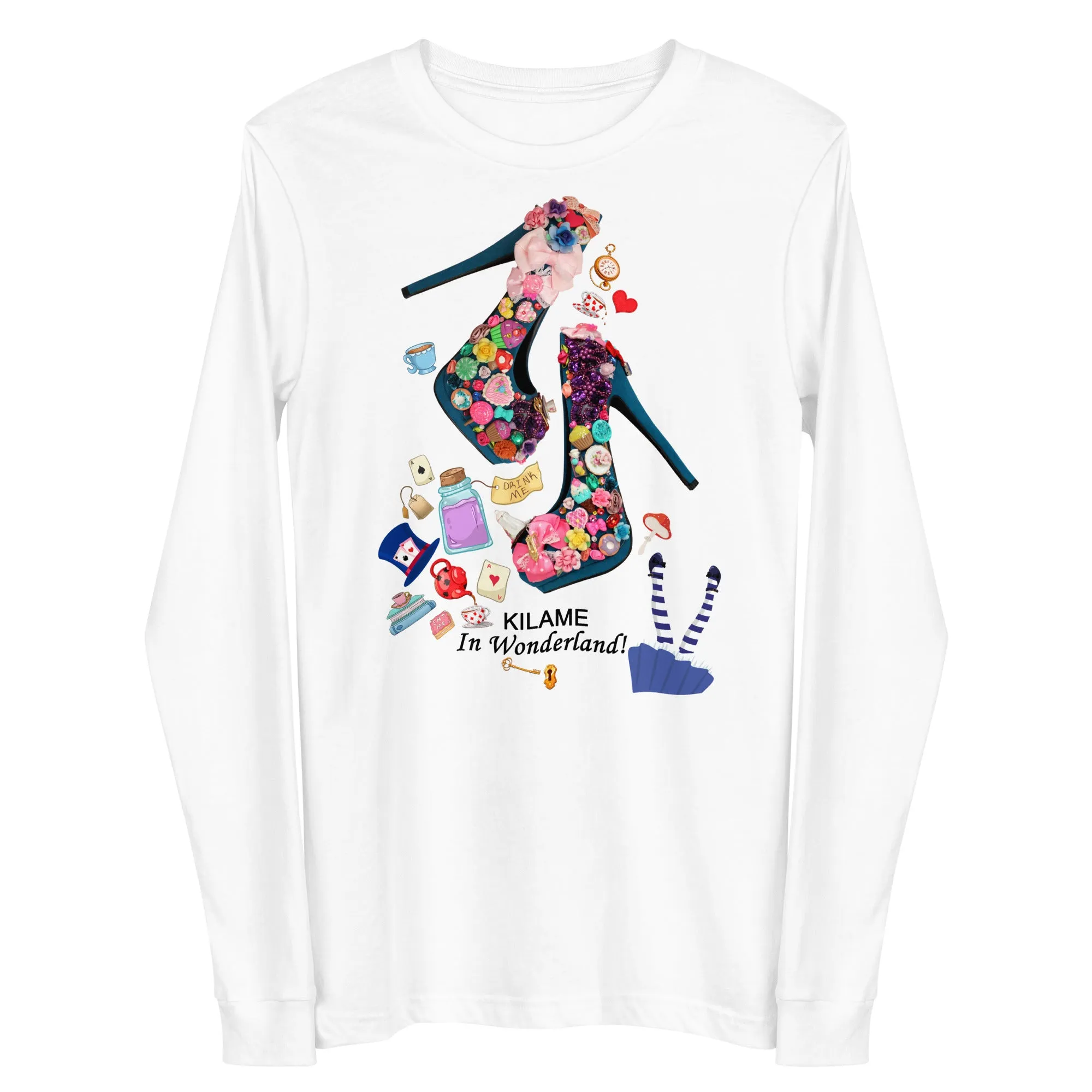 Long Sleeve Tee 'Alice world'