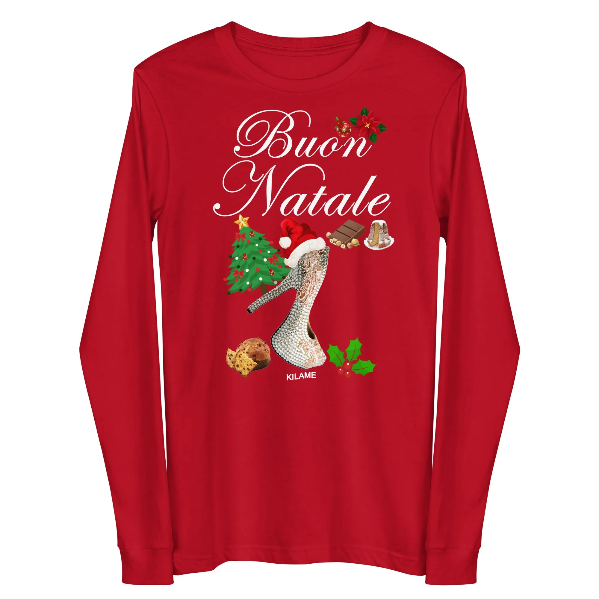 Long Sleeve Tee 'Buon Natale'