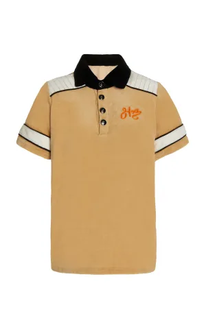 Louie Terry Collared Polo Top - Pre Order