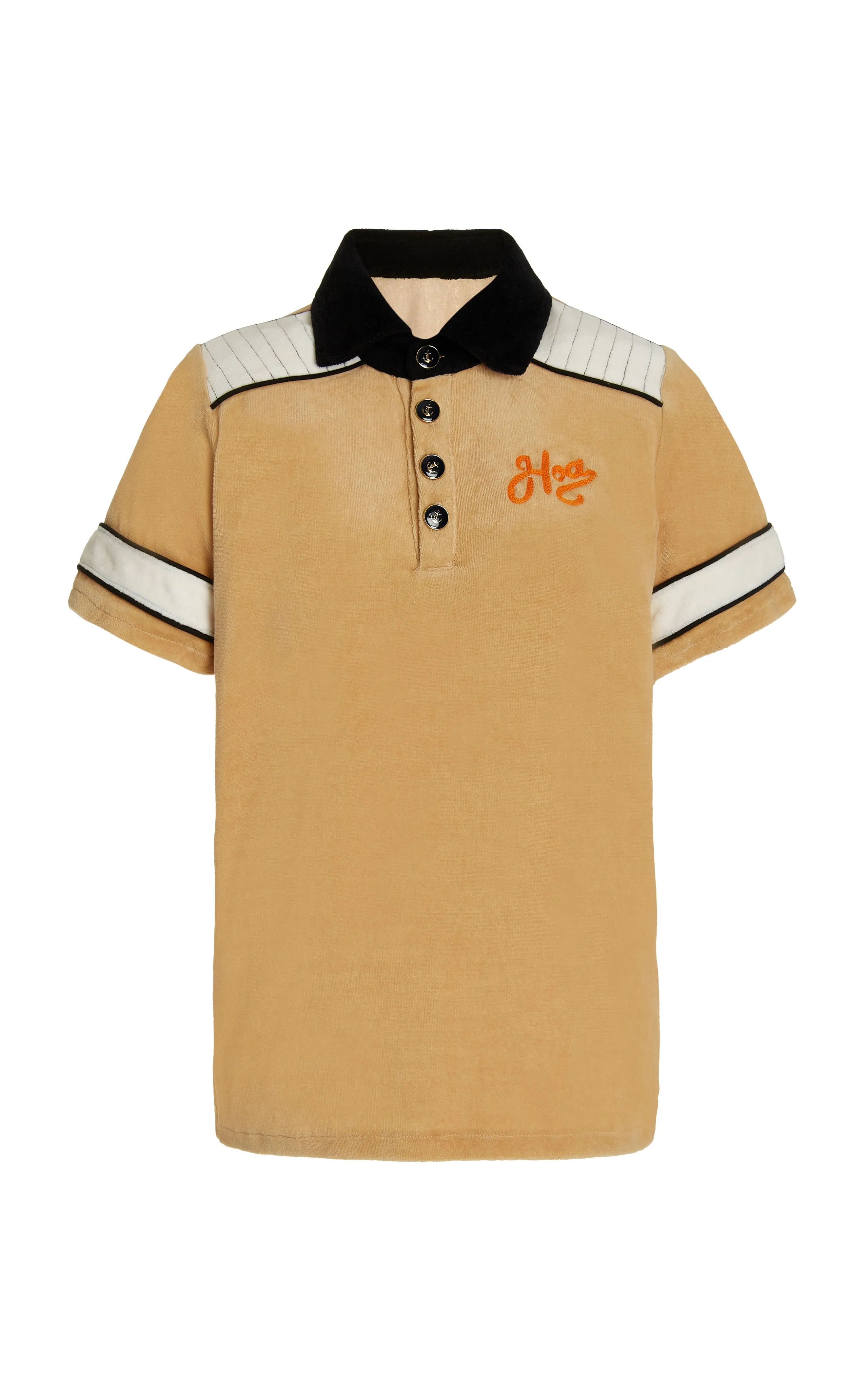 Louie Terry Collared Polo Top - Pre Order