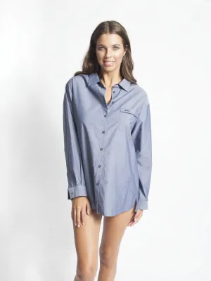 Love & Lustre London Cotton Long Sleeve PJ Top