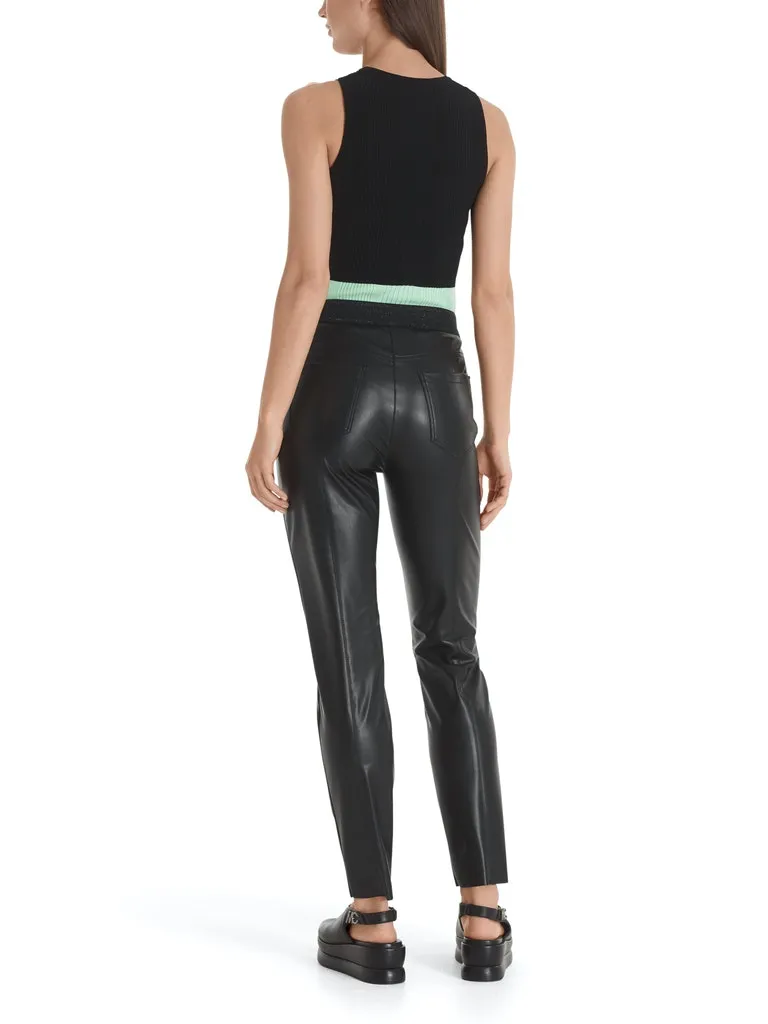 MarcCain Faux Leather Pants tc8218j78