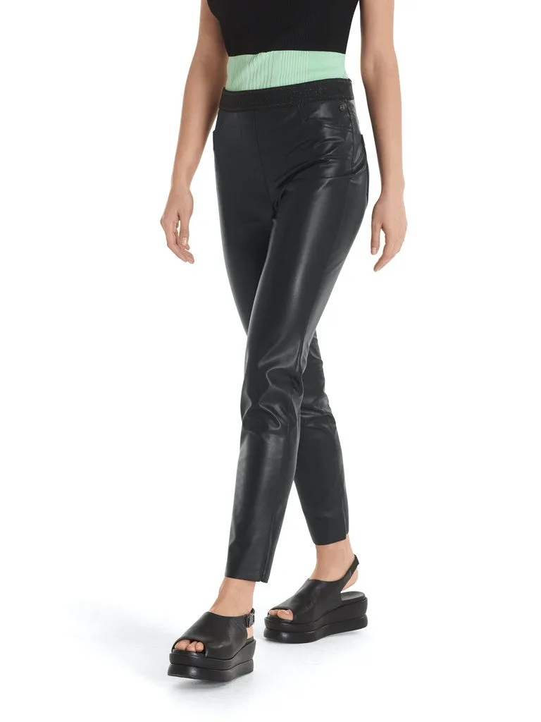MarcCain Faux Leather Pants tc8218j78
