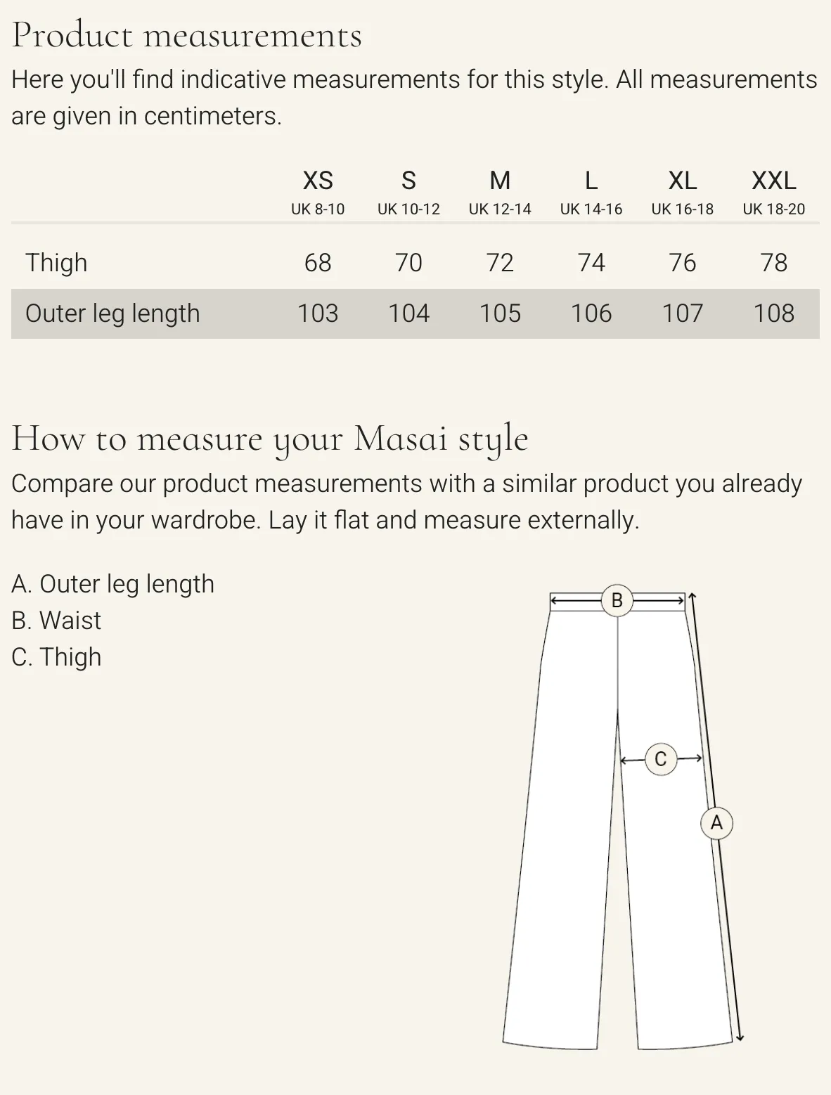 Masai Copenhagen Petrilla Pants