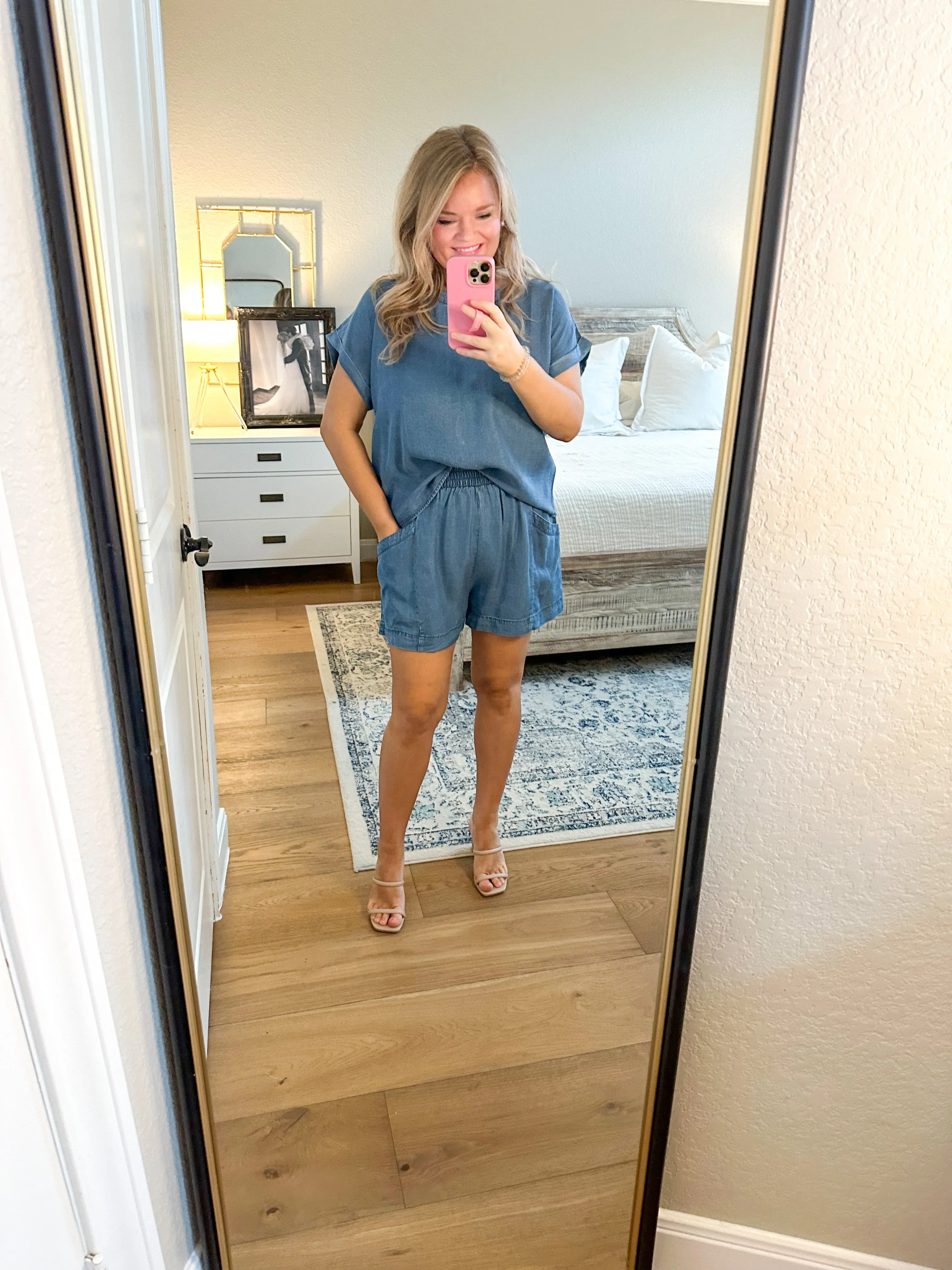 Medium Chambray Blouse