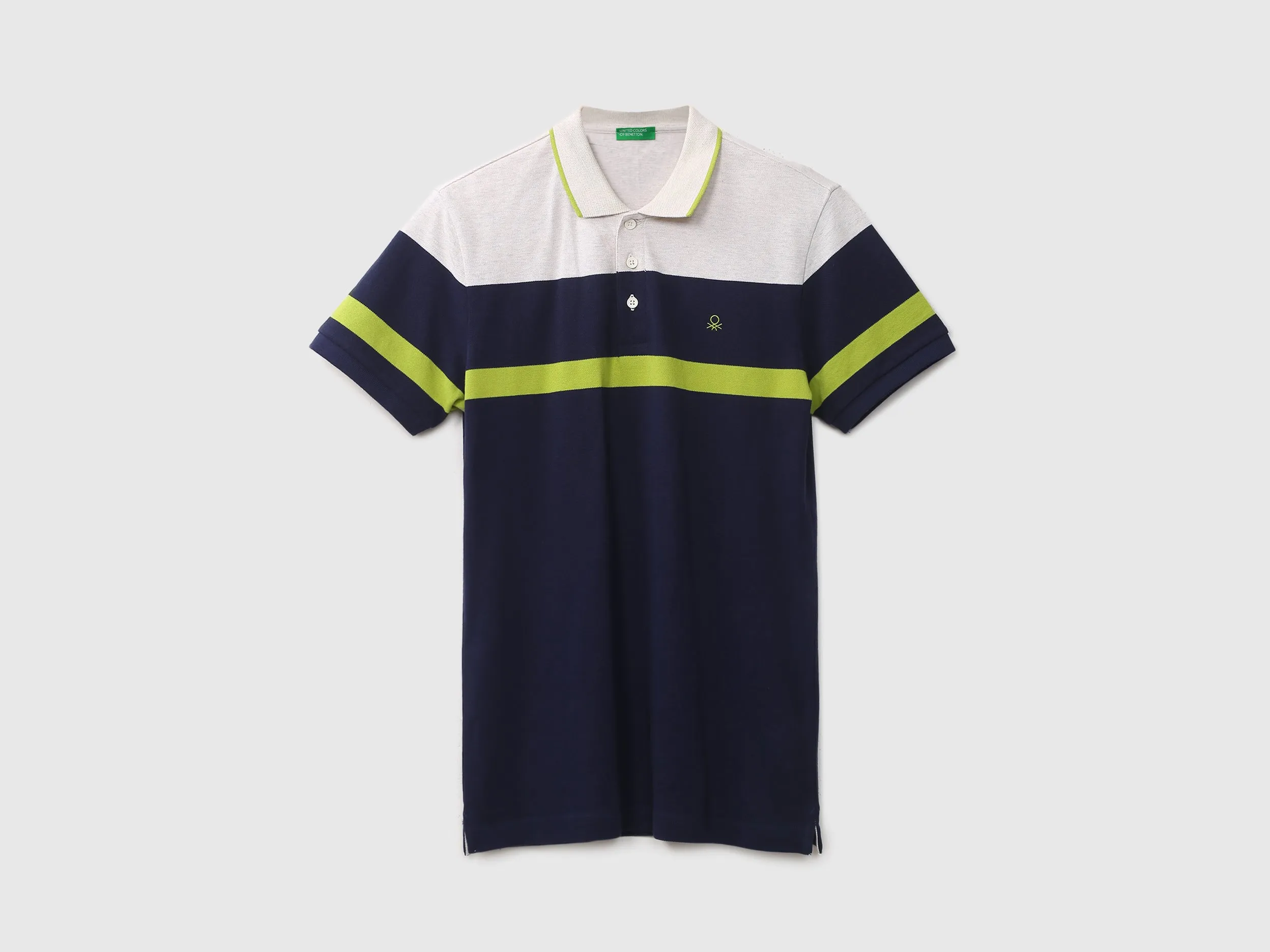 Men Colorblocked Regular Polo T Shirt