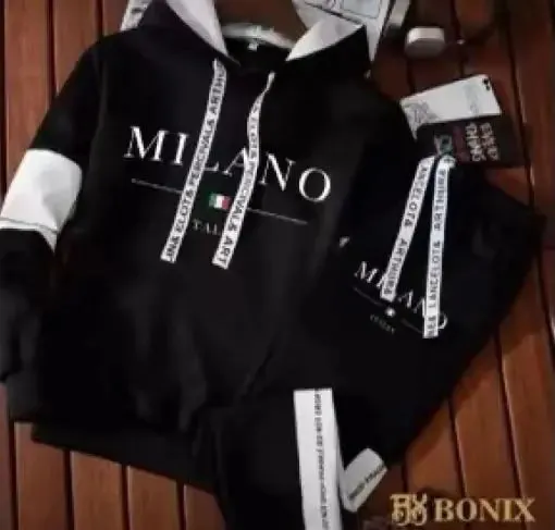 Men's Hooded Casual Trousers Sweater Suit